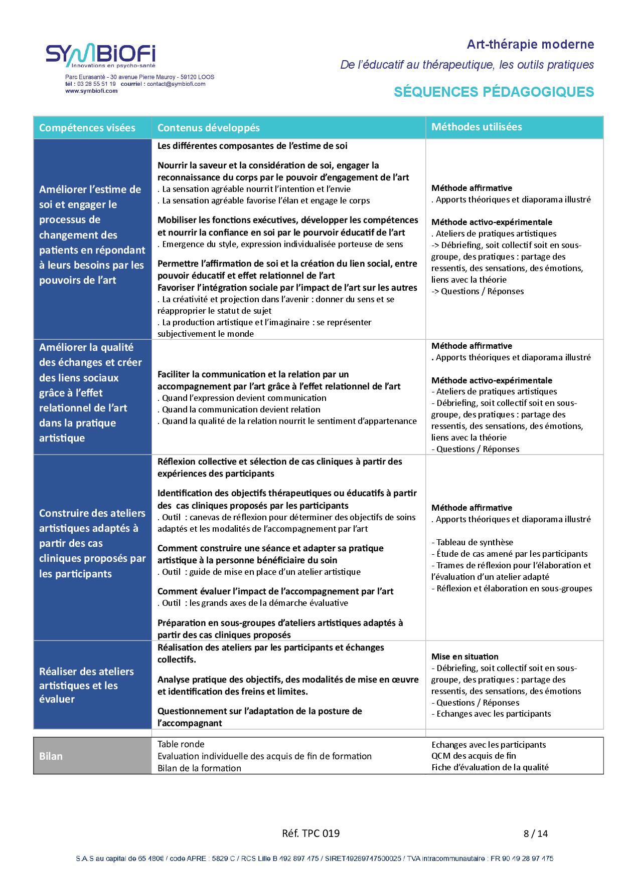 Symbiofi_Formation_Art_Therapie_Moderne_Page_2 alt="Programme de la formation Art-thérapie moderne : de l'éducatif au thérapeutique, les outils pratiques - page 2"