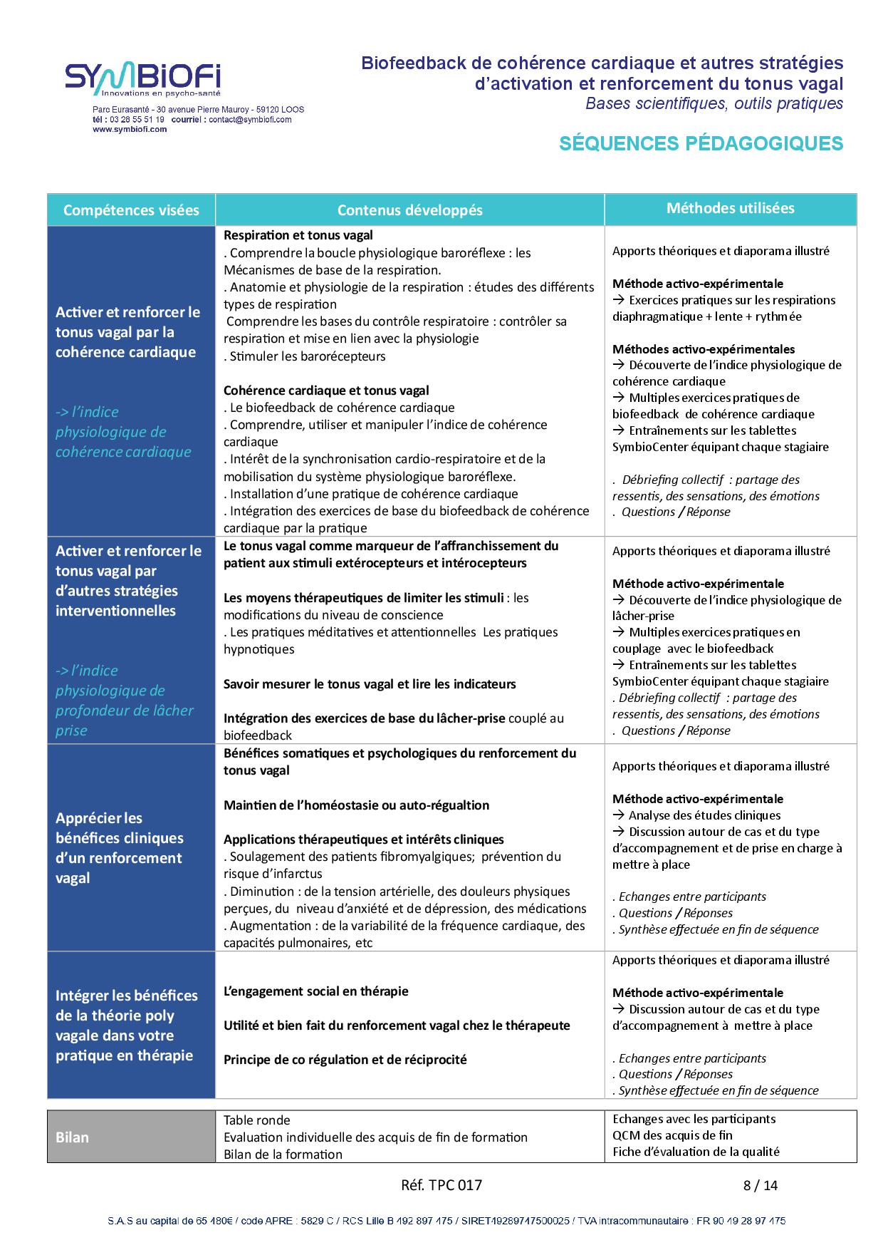 Symbiofi_Formation_Biofeedback_Coherence_Cardiaque_Reponse_emotionnelle_Page_2 alt="Programme de la formation Biofeedback de cohérence cardiaque et autres stratégies d'activation et de renforcement du tonus vagal : bases scientifiques, outils pratiques - page 2"