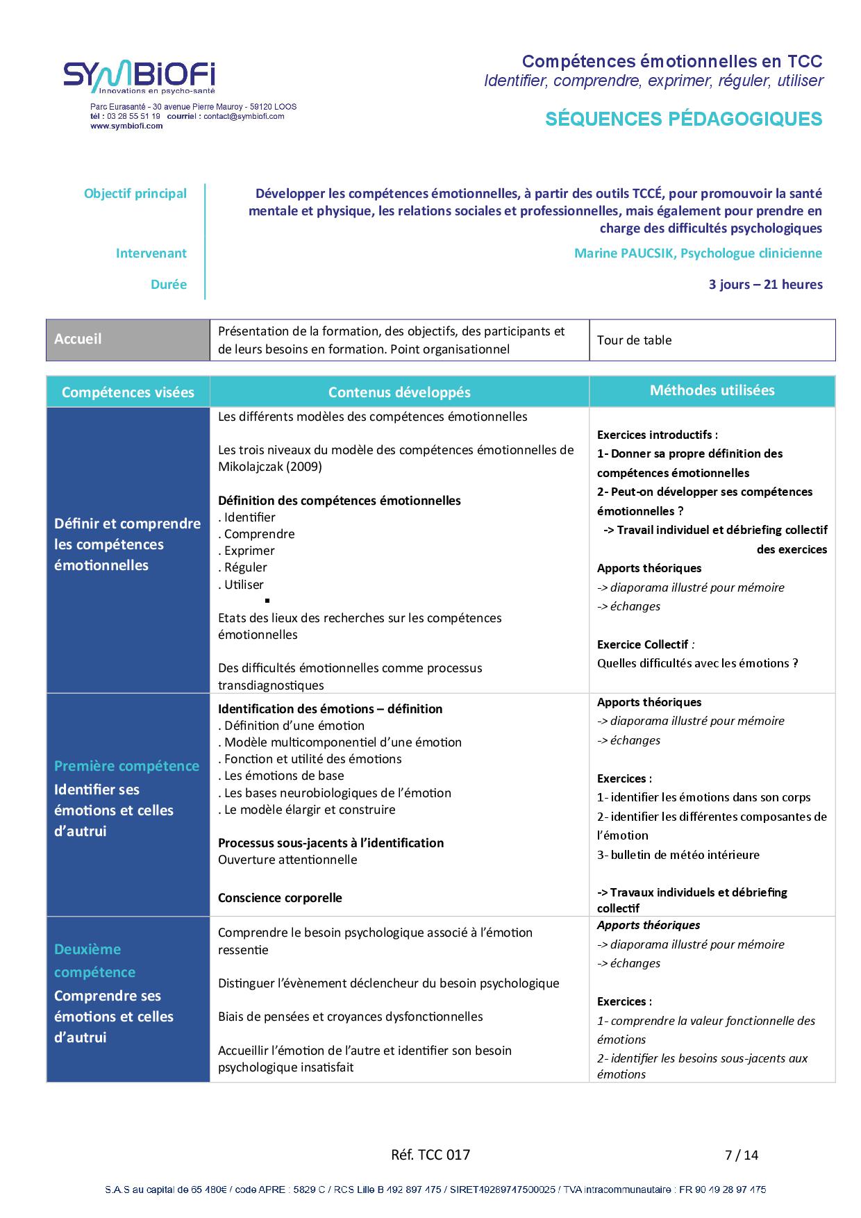 Symbiofi_Formation_Competences_Emotionnelles_Page_1 alt="Programme de la formation Compétences émotionnelles en TCCÉ : identifier, comprendre, exprimer, réguler, utiliser - page 1"