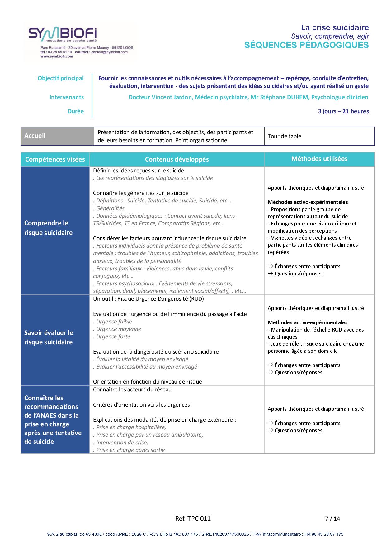 Symbiofi_Formation_Crise_Suicidaire_Page_1 alt="Programme de la formation Crise suicidaire : savoir, comprendre, agir - page 1"