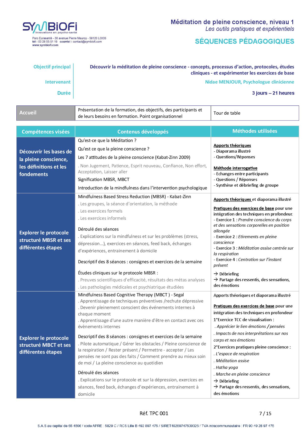 Symbiofi_Formation_Meditation_Page_1 alt="Programme de la formation Méditation Pleine Conscience, niveau 1 : les outils pratiques et expérientiels- page 1"