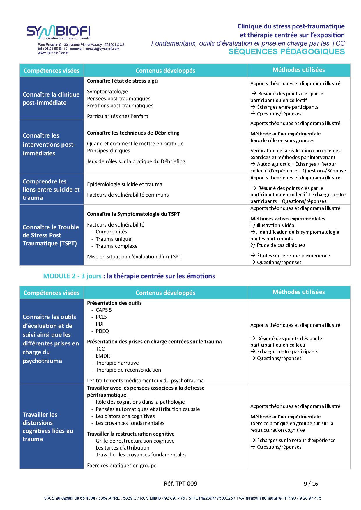 Symbiofi_Formation_Clinique_du_Stress_Post_Traumatique_Page_2 alt="Programme de la formation Clinique du stress post-traumatique et thérapie centrée sur l’exposition : fondamentaux, outils d’évaluation et prise en charge par les TCC - page 2"